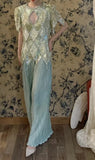 New Arrival Prom Dress Crew Neck Pleated Gala Dress Birthday Party Dress Evening Dress HZ0319