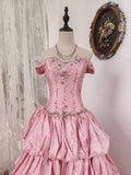 Stunning Prom Dress Off Shoulder Pleated Evening Dress Sweet 16 Dress Ball Gown HZ0319