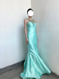 Charming Prom Dress Crew Neck Mermaid Gala Evening Gown Dress Birthday Party Outfits HZ0319