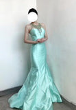 Charming Prom Dress Crew Neck Mermaid Gala Evening Gown Dress Birthday Party Outfits HZ0319
