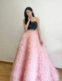 Stunning Prom Dress Sweetheart Pleated Gala Evening Gown Dress Birthday Party Outfits HZ0319