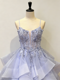 Stunning Prom Dress Spaghetti Straps Pleated Tulle Evening Dresses Gala Gown Birthday Party Outfits HZ0319