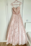 Sweet Prom Dress Sweetheart Beading Evening Dress Long Party Outfits Gala Gown HZ0319
