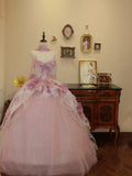 Beauty Ball Gown Sweetheart Evening Dress Quinceanera Dress 18th Birthday Prom Gown HZ0319