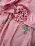 Charming Ball Gown Pink Spaghetti Straps Pleated Evening Dress Quinceanera Dress 18th Birthday Prom Gown HZ0319
