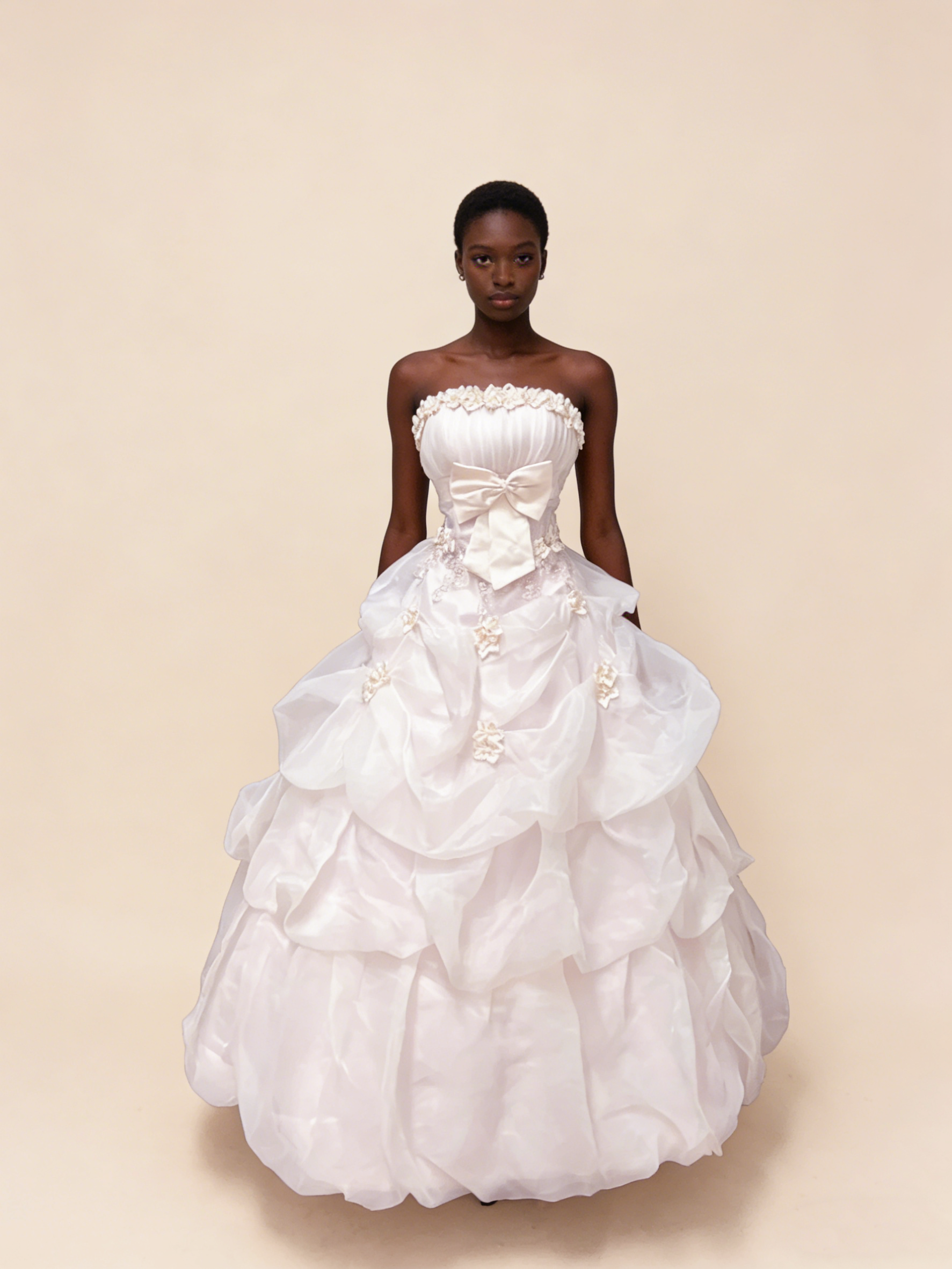 Light Pink Strapless A-Line Vintage Party Dresses Birthday Outfits Ball Gowns, HZ0319
