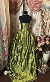 Pretty Prom Dress Spaghetti Straps Ball Gown Evening Dress Birthday Dress Sweet 16 Dress HZ0319