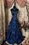 Elegant Prom Dress Sweetheart Pleated Long Prom Dress Evening Dress Gala Dress Business Dinner Dress HZ0319
