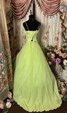 Cute Prom Dress Spaghetti Straps Pleated Tulle Ball Gown Evening Dress Birthday Party Dress HZ0319