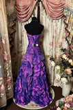 Charming Prom Dress Sweetheart Pleated Sequins Long Evening Dress Gala Dress Business Dinner Dress HZ0319