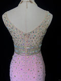 Shiny Prom Dress Spaghetti Straps Mermaid Prom Gown Evening Dress Gala Dress Business Dinner Dress HZ0319