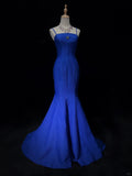 Elegant Prom Dress Spaghetti Straps Mermaid Prom Gown Evening Dress Gala Dress Business Dinner Dress HZ0319