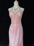 Sweet Prom Dress Halter Asymmetrical Hem Prom Gown Evening Dress Gala Dress Business Dinner Dress HZ0319