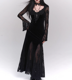 Halloween Costume Women Teenage Girl Dress Long Sleeves Gothic Dress Party Dress HZ0319