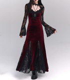 Halloween Costume Women Teenage Girl Dress Long Sleeves Gothic Dress Party Dress HZ0319