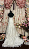 Elegant Wedding Dress Sweetheart Pleated Print Prom Dress Evening Dress Gala Dress HZ0319