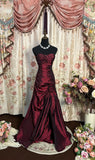 Elegant Prom Dress A Line Sweetheart Pleated Long Prom Gown Evening Dress Party Dress Gala Dress HZ0319