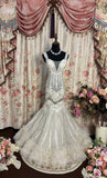 Stunning Prom Dress Straps Flower Pleated Mermaid Prom Gown Evening Dress Party Dress Gala Dress HZ0319