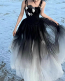 Stunning Prom Dress Spaghetti Straps Pleated Prom Gown Evening Dress Party Dress Dancing Dress HZ0319