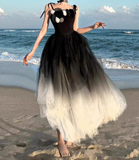 Stunning Prom Dress Spaghetti Straps Pleated Prom Gown Evening Dress Party Dress Dancing Dress HZ0319