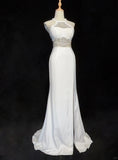 Charming Prom Dress Halter Backless Split Prom Gown Evening Dress Gala Dress HZ0319