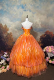 Sweet Prom Dress Strapless Pleated Evening Dress Prom Gown Ball Gown Birthday Dresses HZ0319