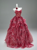 Pretty Prom Dress Sweetheart Pleated Print Ball Gown Gala Dress Evening Dress HZ0319