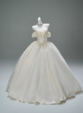 Elegant Prom Dress White Sweetheart Pleated Ball Gown Wedding Dress Evening Dresses Masquerade Ball HZ0319