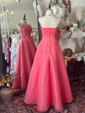 Charming Prom Dress A Line Strapless Sequins 16th Dress Gala Dress Evening Dress Prom Gown HZ0319