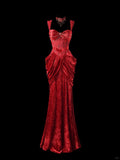 Charming Prom Dress Sweetheart Pleated Evening Dress Gala Dress Birthday Party Dress HZ0319