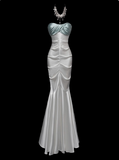 Charming Prom Dress Sweetheart Pleated Mermaid Gala Dress Evening Dress Prom Gown HZ0319