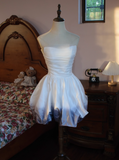 Cute Homecoming Dress Spaghetti Straps Pleated Short Prom Dress Birthday Party Dress Cocktail Dress HZ0319