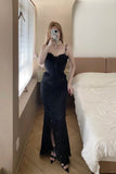 Sexy Prom Dress Sweetheart Slit Mermaid Birthday Party Dress Cocktail Dress HZ0319