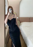 Sexy Prom Dress Sweetheart Slit Mermaid Birthday Party Dress Cocktail Dress HZ0319