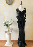 Gorgeous Prom Dress V-neck Evening Dress Gala Dress Birthday Party Dress HZ0319