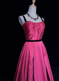 Pretty Prom Dress A Line Spaghetti Straps Pleated Evening Dress Gala Dress HZ0319