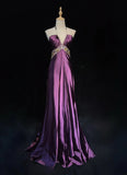Gorgeous Prom Dresses Halter Crystal Pleated Evening Dress Gala Dress HZ0319