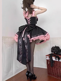 Charming Short Prom Dress Spaghetti Straps Pleated Flower Cocktail Dress Homecoming Dress HZ0319