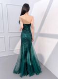 Shiny Prom Dress Sweetheart Tulle Evening Dress Gala Dress Party Dress HZ0319