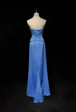 Charming Prom Dress A Line Asymmetrical Neck Long Evening Dresses Gala Dress HZ0319