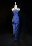 Pretty Prom Dress One Shoulder Pleated Evening Dresses Gala Dress Party Dress HZ0319
