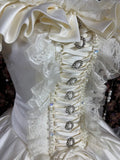 Sweet Prom Dress Off Shoulder Lace Pleated Ball Gown Birthday Dress Evening Dress HZ0319