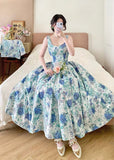 Beauty Prom Dress Off Shoulder Pleated Print Evening Dress Birthday Party Dress Gala Dress HZ0319