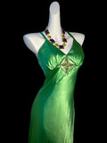 Charming Prom Dress Green V-neck Evening Dresses Gala Dress HZ0319
