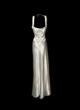 Pretty Prom Dress Straps Pleated Long Prom Dress Evening Dress Gala Dress HZ0319