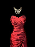 Charming Prom Dress A Line Sweetheart Pleated Long Prom Dress Birthday Party Dress HZ0319