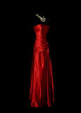 Elegant Prom Dress Strapless Pleated Long Prom Dress Evening Dress Birthday Party Dress HZ0319