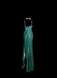 Elegant Prom Dress Green Spaghetti Straps Long Prom Dress Birthday Dress Evening Dress HZ0319