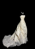 Elegant Wedding Dress A Line Strapless Pleated Tulle Wedding Dress HZ0319