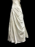 Pretty Wedding Dress A Line One Shoulder Pleated Wedding Dress HZ0319